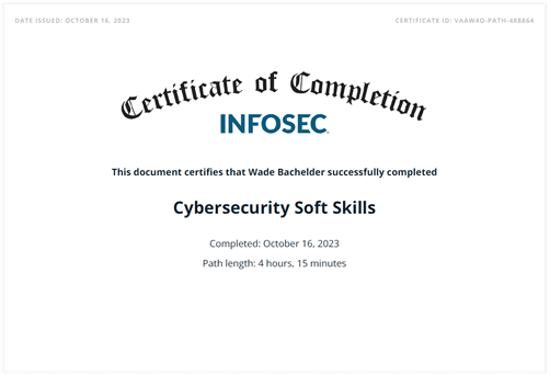 Cybersecurity Soft Skills